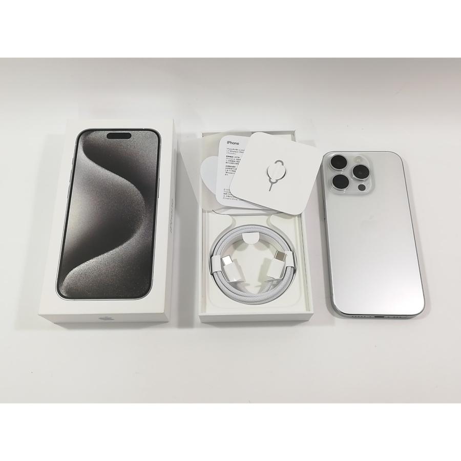 中古】Apple 国内版 【SIMフリー】 iPhone 15 Pro 512GB ホワイト