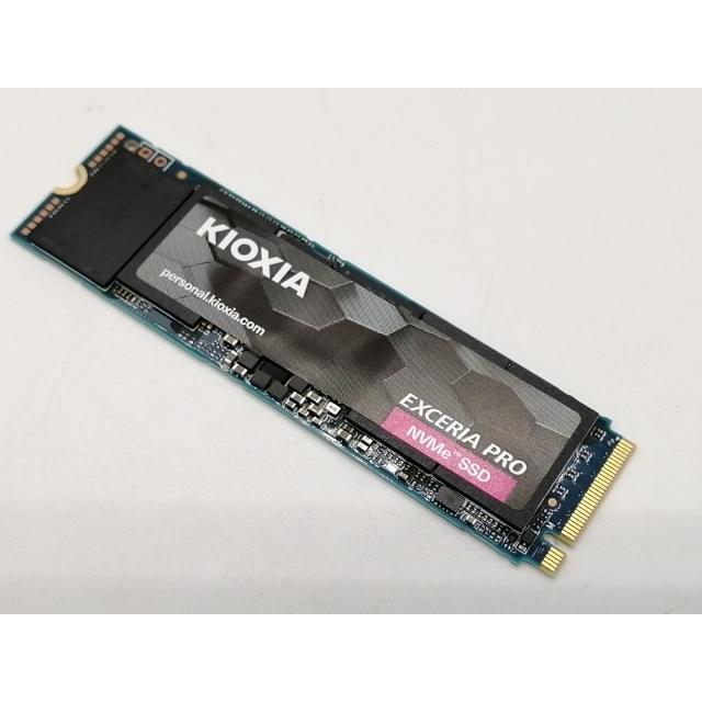 中古】KIOXIA EXCERIA PRO SSD-CK2.0N4P/N 2TB/M.2 2280(PCIe4.0 NVMe