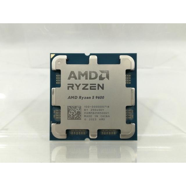 中古】AMD Ryzen 5 9600 (3.8GHz/TC:5.2GHz) BOX AM5/6C/12T/L3 32MB