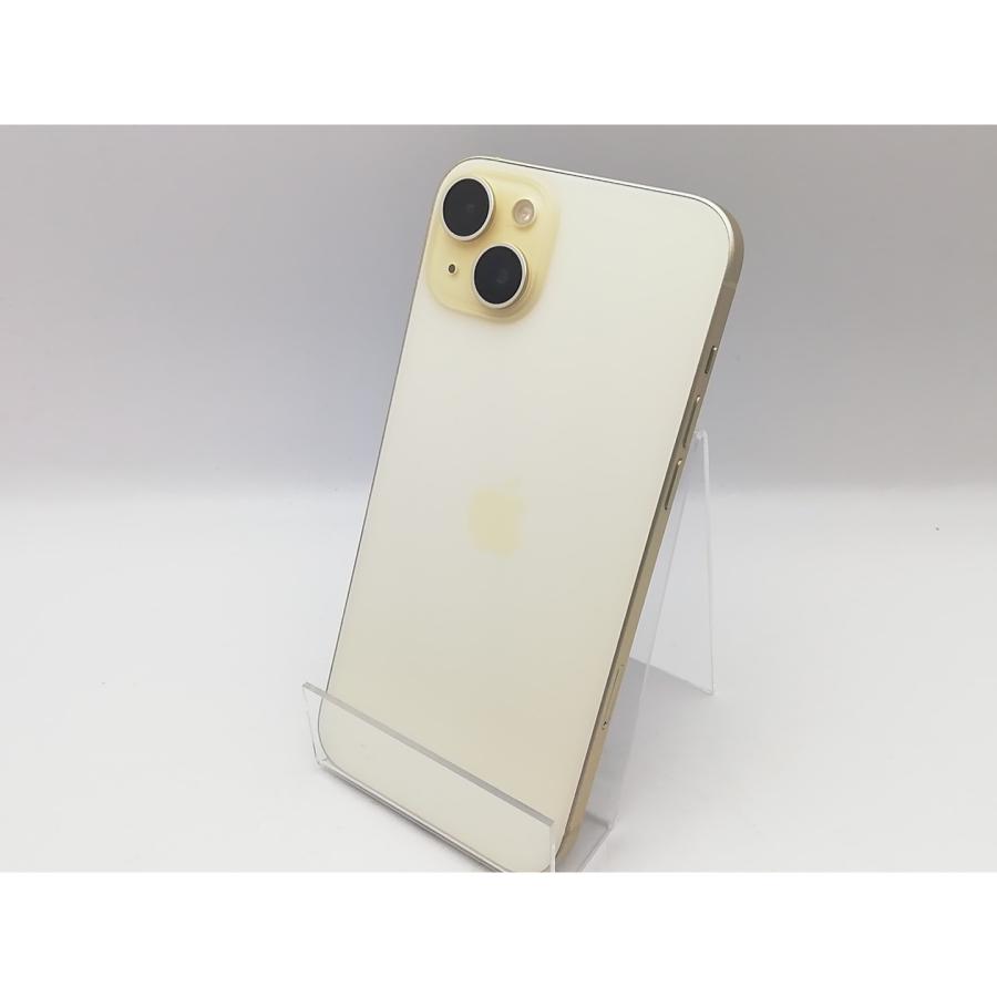 中古】Apple 国内版 【SIMフリー】 iPhone 15 Plus 128GB イエロー 