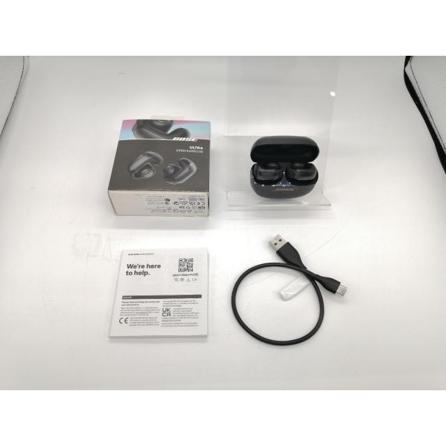 Bose Ultra Open Earbuds 中古　傷無し 中古】BOSE Ultra Open Earbuds [ブラック]【大阪本店】保証期間
