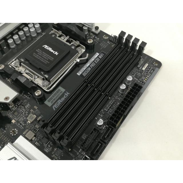 中古】ASRock B650M Pro X3D WiFi B650/AM5/MicroATX【大阪本店】保証