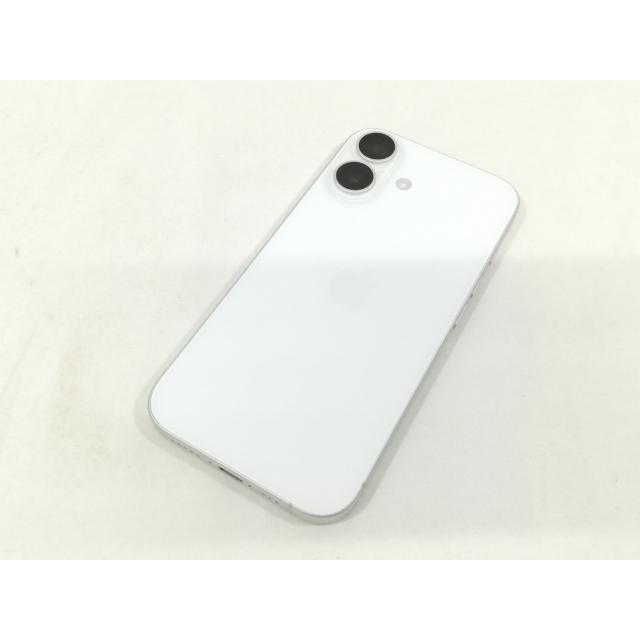 中古】Apple 国内版 【SIMフリー】 iPhone 16 128GB ホワイト MYDR3J/A