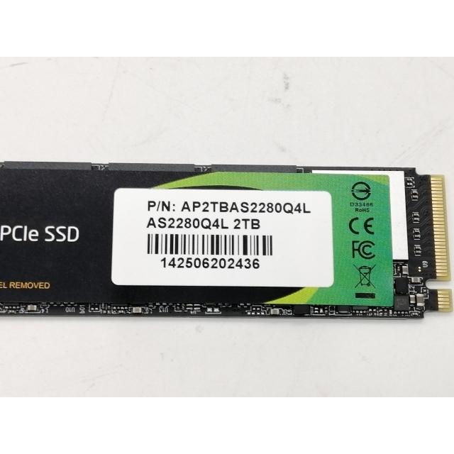 【新品未開封】2TB M.2 2280 NVMe SSD 中古】各社 2TB SSD (M.2 2280/PCIe4.0 NVMe)【大阪本店】保証期間1
