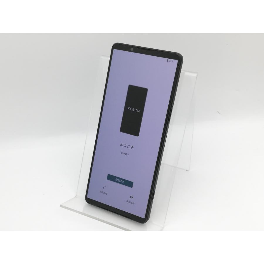 中古】SONY au 【SIMフリー】 Xperia 1 V ブラック 12GB 256GB SOG10