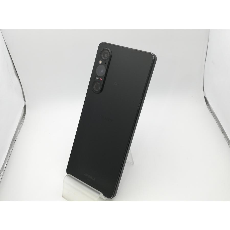 中古】SONY au 【SIMフリー】 Xperia 1 V ブラック 12GB 256GB SOG10