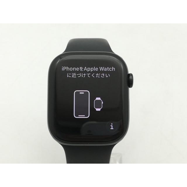 中古】Apple Watch Series10 46mm GPS ジェットブラックアルミニウム 