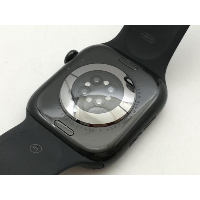 【中古】Apple Watch Series10 46mm GPS ジェットブラックアルミニウムケース/ブラックスポーツバンド (M/L) MWWQ3J/A【三宮センター】保証期間１ヶ月の画像