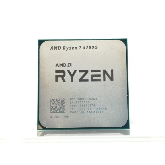 中古】AMD Ryzen 7 5700G (3.8GHz/TC:4.6GHz) BOX AM4/8C/16T/L3 16MB