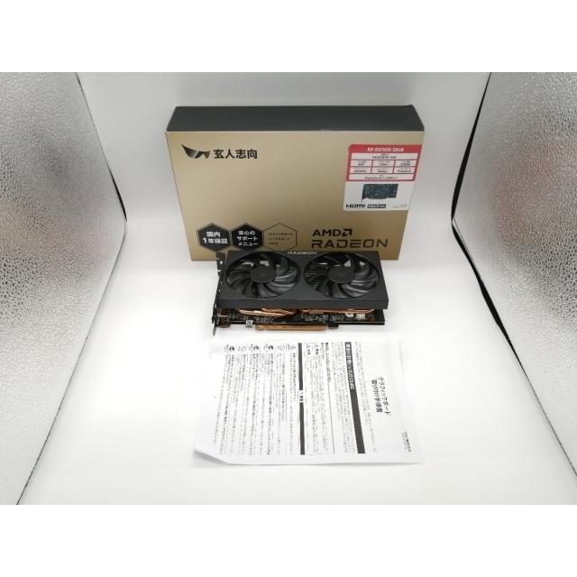 中古】玄人志向 RD-RX7600-E8GB RX7600/8GB(GDDR6)【大阪本店】保証