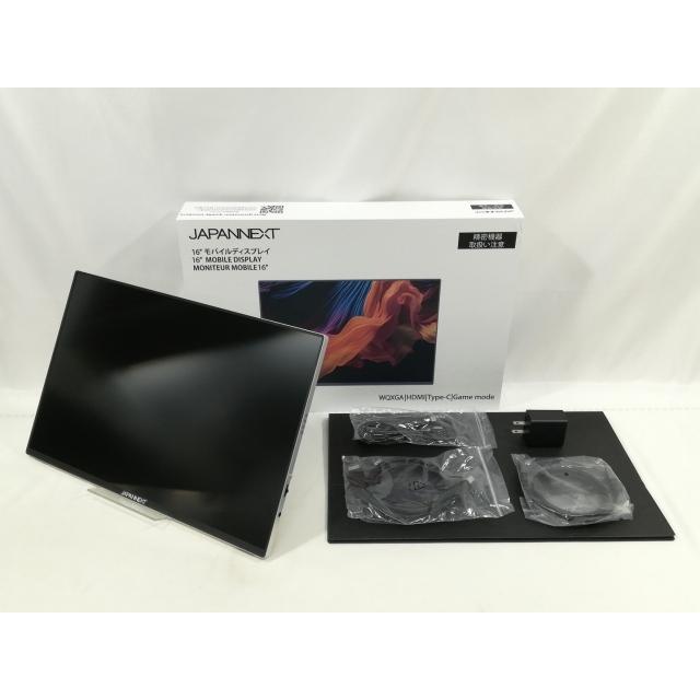 中古】JAPANNEXT JN-MD-IPS16WQXGAR モバイルモニター [16インチ