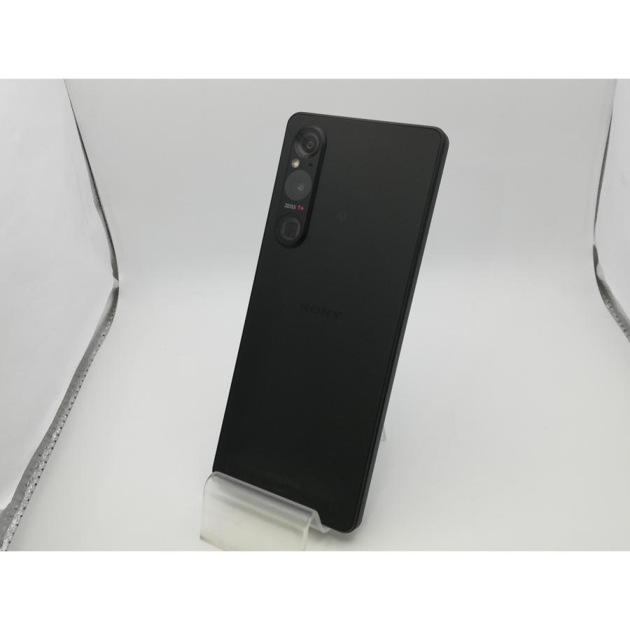 中古】SONY au 【SIMフリー】 Xperia 1 V ブラック 12GB 256GB SOG10