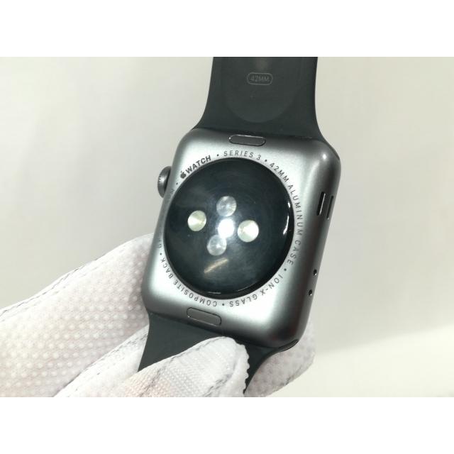 中古】Apple Apple Watch Series3 42mm GPS スペースグレイ