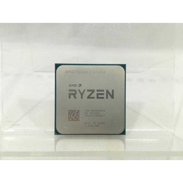 【新品未使用】AMD Ryzen 7 5700X AM4 動作確認済み 中古】AMD Ryzen 7 5700X (3.4GHz/TC:4.6GHz) BOX AM4/8C/16T/L3 32MB