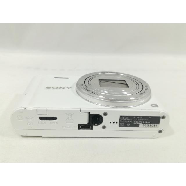 中古】SONY Cyber-Shot DSC-WX300(W) ホワイト【大阪本店】保証期間1
