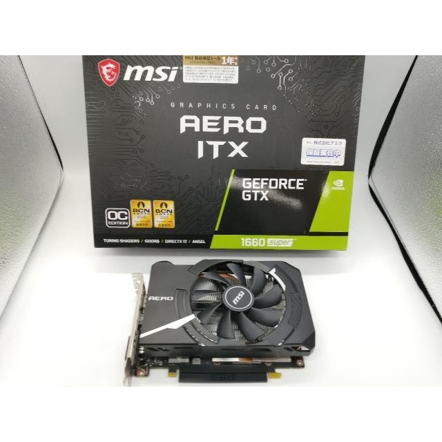 中古】MSI GeForce GTX 1660 SUPER AERO ITX OC GTX1660Super/6GB
