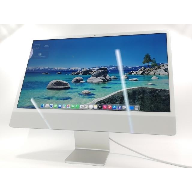 中古】Apple iMac 24インチ CTO (M1・2021) シルバー M1(CPU:8C/GPU:8C