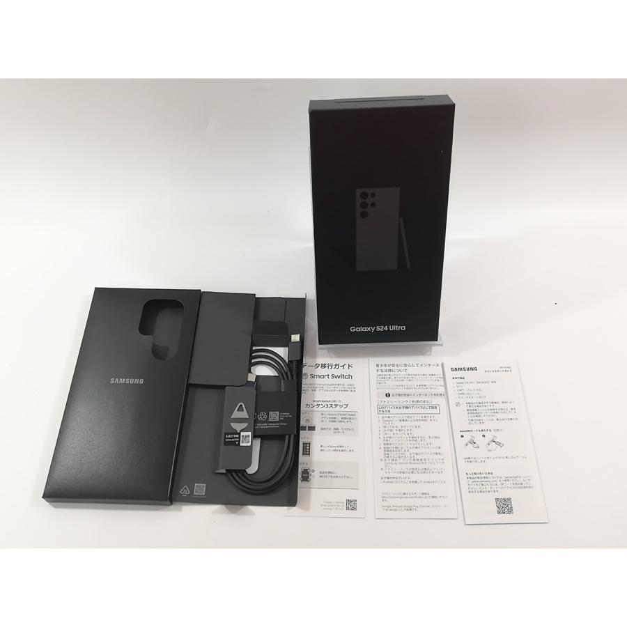中古】SAMSUNG 国内版 【SIMフリー】 Galaxy S24 Ultra チタニウム