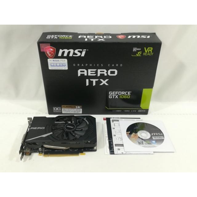 MSI GeForce GTX 1060 AERO ITX 6G OC グラボ GeForce GTX 1060 AERO ITX 6G OC | MSI グラフィックボード GeForce