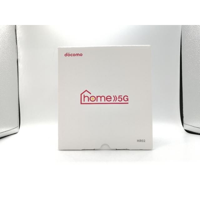 未使用】SHARP docomo 【SIMフリー】 home 5G HR02 [ダークグレー]【EC