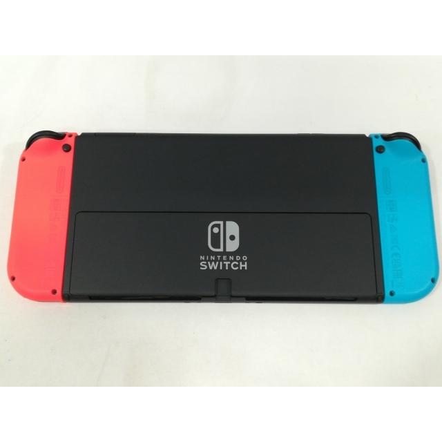中古】Nintendo Switch 本体 (有機ELモデル) HEG-S-KABAA ネオンブルー