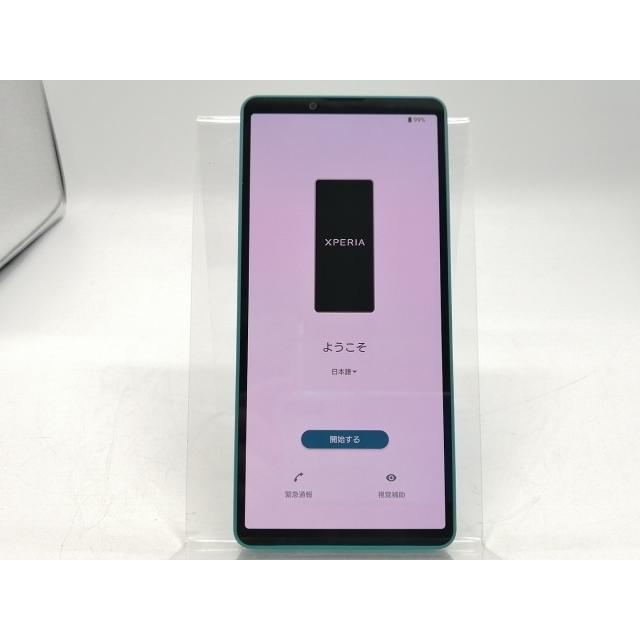 中古】SONY 国内版 【SIMフリー】 Xperia 10 VII ターコイズ 8GB 128GB