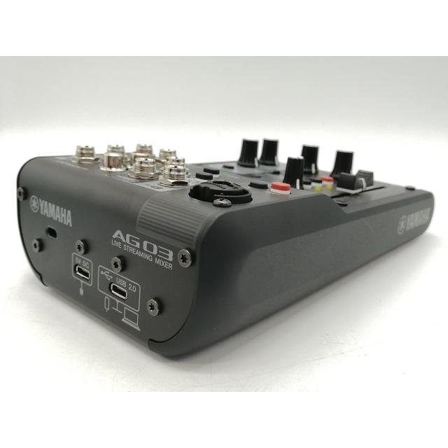 中古】YAMAHA AG03MK2 ライブストリーミングミキサー [ブラック]【大阪