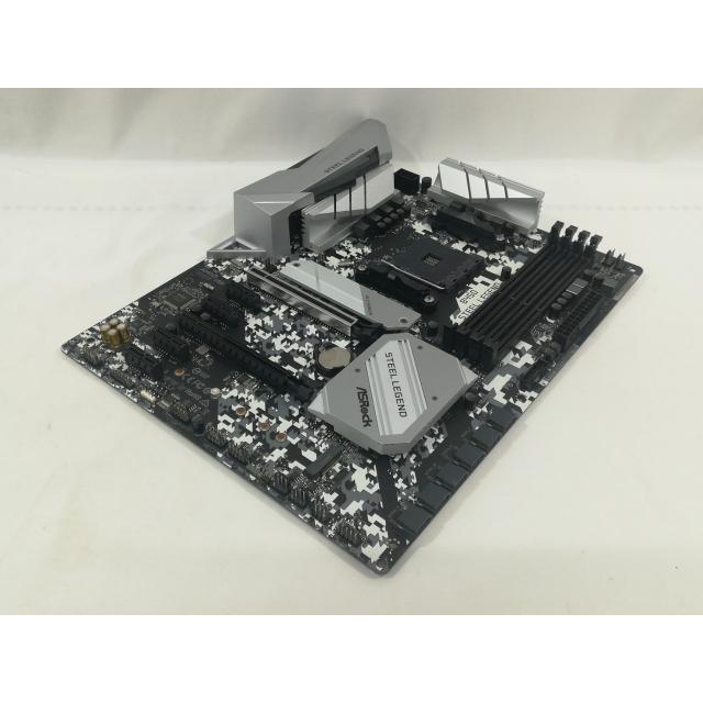 中古】ASRock B450 Steel Legend B450/AM4/ATX【大阪本店】保証期間1