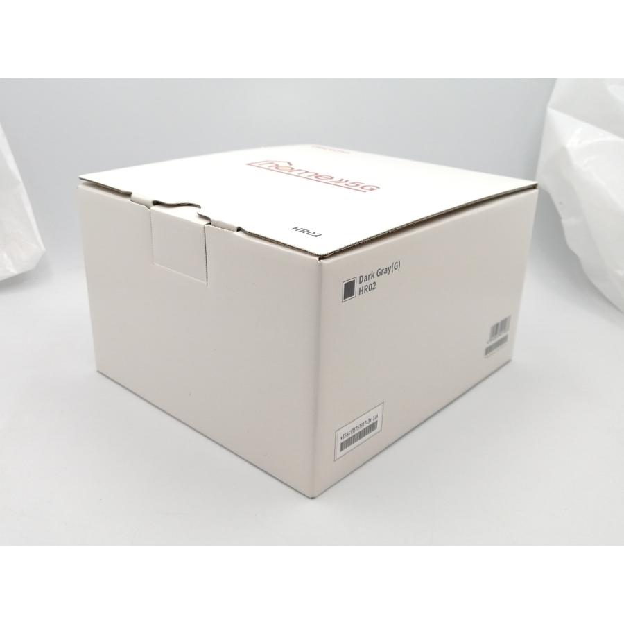 値下げ中　docomo 5G HR02 新品未開封 未使用】SHARP docomo 【SIMフリー】 home 5G HR02 [ダークグレー]【EC