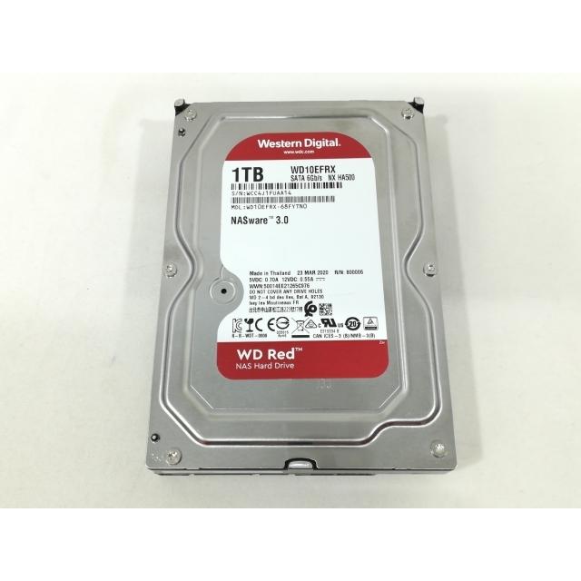 中古】W.D. WD40EFRX WD Red 4TB/5400rpm/64MB/6Gbps【秋葉2号】保証