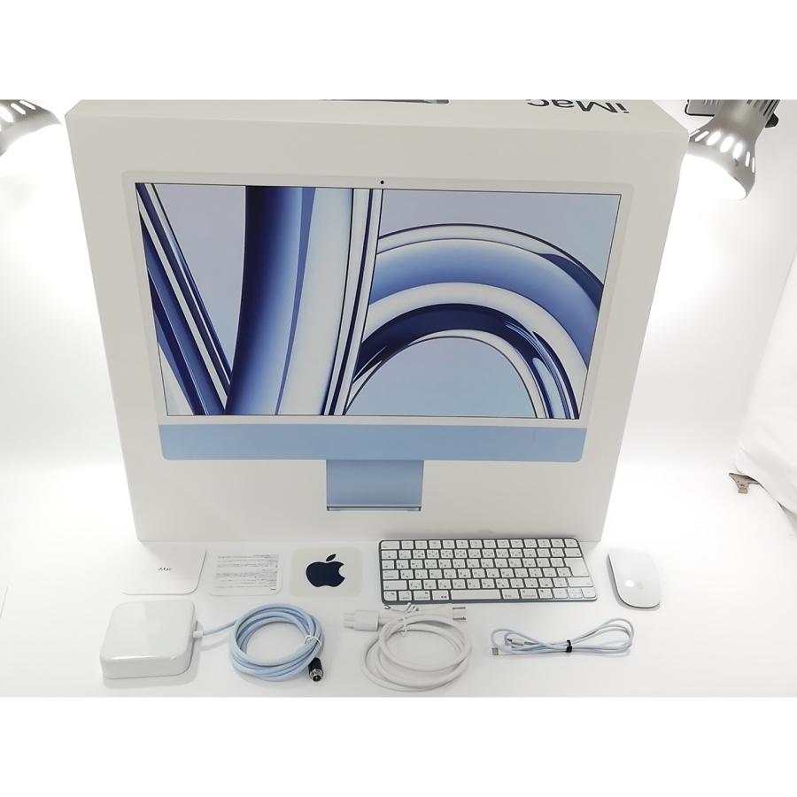 中古】Apple iMac 24インチ 4.5K Retinaディスプレイ M3(CPU:8C/GPU:8C