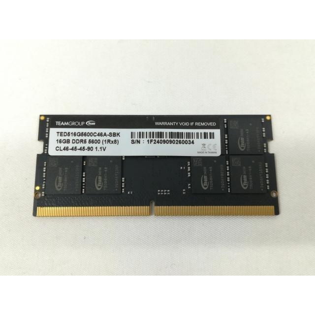 2026年3月】ddr5 so dimm（メモリー）（モジュール容量（GB）：16GB