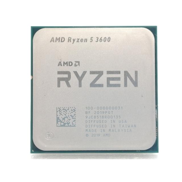 中古】AMD Ryzen 5 3600 (3.6GHz/TC:4.2GHz) BOX AM4/6C/12T/L3 32MB