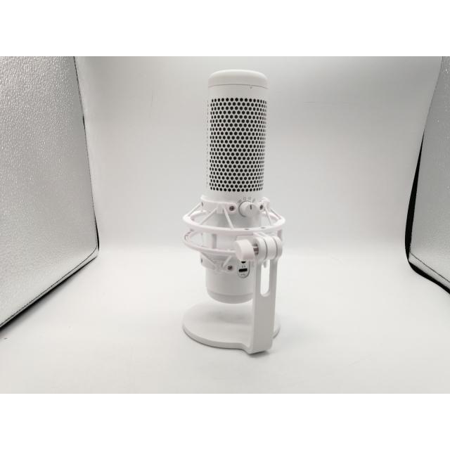 未使用品HyperX QuadCast S スタンドアロンマイク　519P0AA 中古】HyperX QuadCast S 519P0AA White USBスタンドアロンマイク