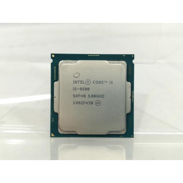 中古】Intel Core i5-9500 (3GHz/TB:4.4GHz/SRF4B/U0) bulk LGA1151/6C 