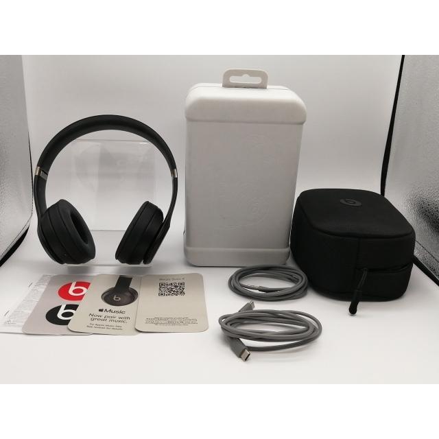 中古】beats by dr.dre Beats Solo 4 MUW23PA/A [マットブラック
