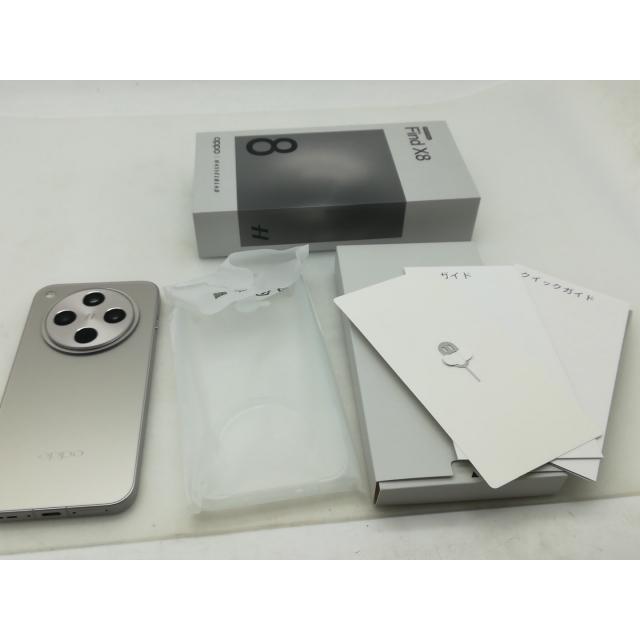 【中古】Oppo 国内版 【SIMフリー】 OPPO Find X8 スターグレー 16GB 512GB CPH2651【大須】保証期間１ヶ月【ランクA】の画像