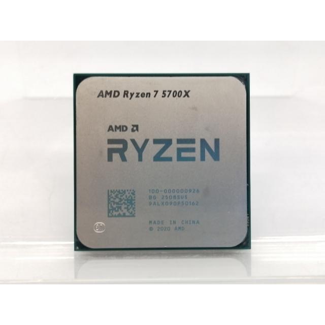 中古】AMD Ryzen 7 5700X (3.4GHz/TC:4.6GHz) bulk AM4/8C/16T/L3 32MB