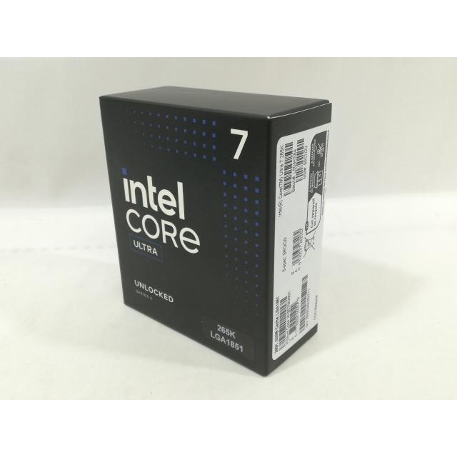 未使用】Intel Core Ultra 7 265K(3.9GHz) Box LGA1851/20C(P:8C/E:12C