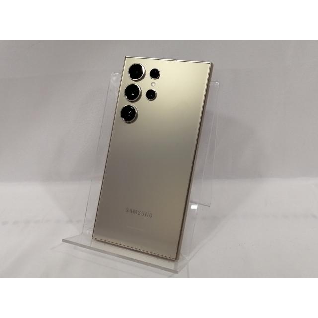 中古】SAMSUNG 国内版 【SIMフリー】 Galaxy S24 Ultra チタニウム
