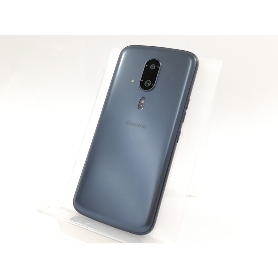 中古】FCNT docomo 【SIMフリー】 らくらくスマートフォン ネイビー
