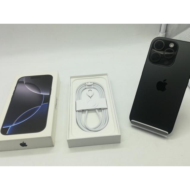 中古】Apple 国内版 【SIMフリー】 iPhone 16 Pro 256GB ブラック