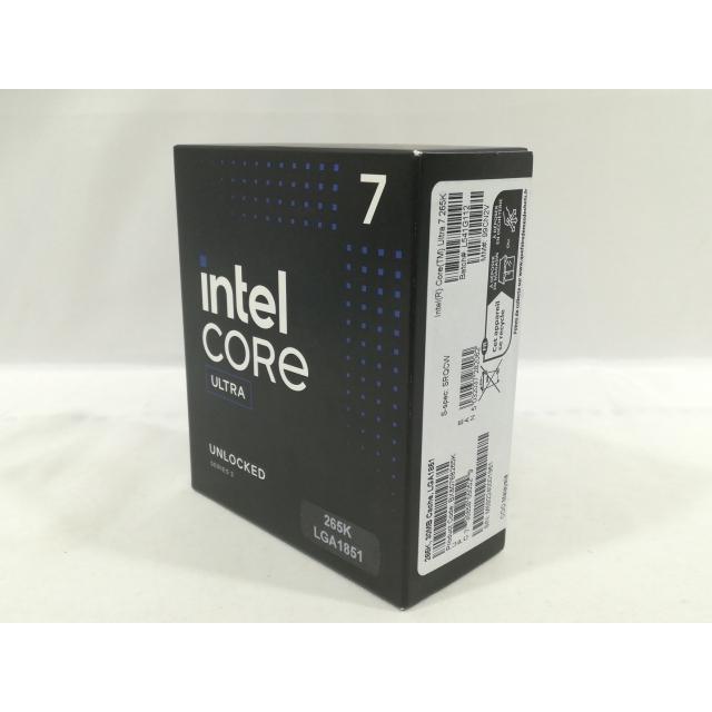未使用】Intel Core Ultra 7 265K(3.9GHz) Box LGA1851/20C(P:8C/E:12C