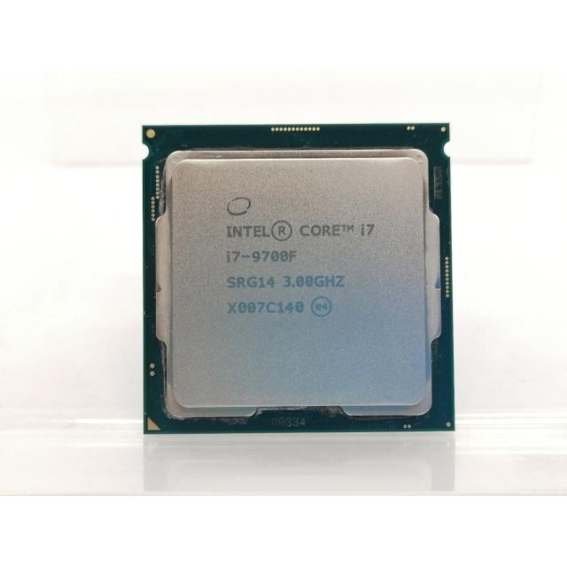中古】Intel Core i7-9700F (3GHz/TB:4.7GHz/SRG14/R0) bulk LGA1151
