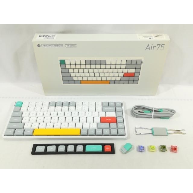 中古】Nuphy Air75 V2 Wireless メカニカルキーボード 茶軸 [ア
