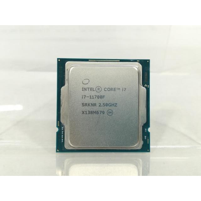 中古】Intel Core i7-11700F (2.5GHz/TB:4.8GHz) Bulk LGA1200/8C/16T 