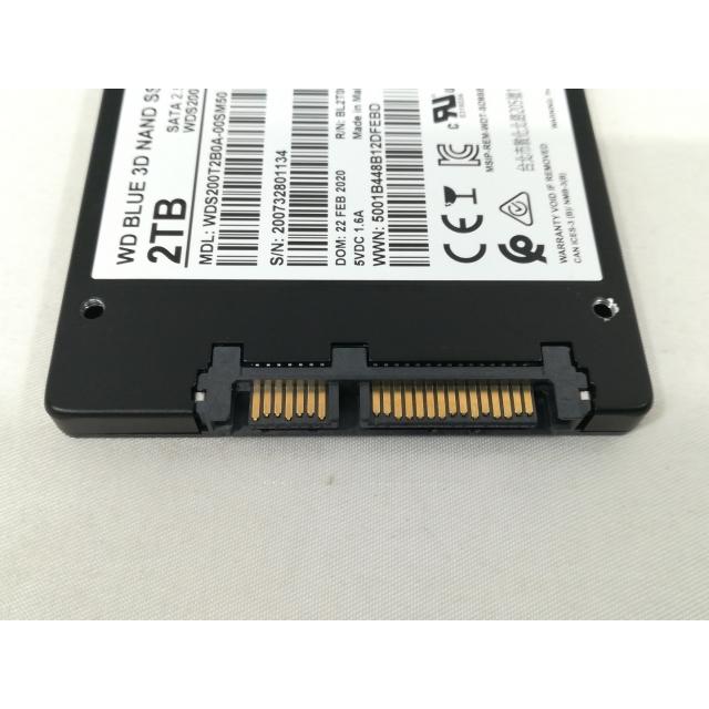 こ*ん様 【中古】WD BLUE 3D NAND SSD WDS200T2B0A NeweggBusiness - WD Blue 3D NAND 2TB Internal SSD - SATA III 6Gb/s