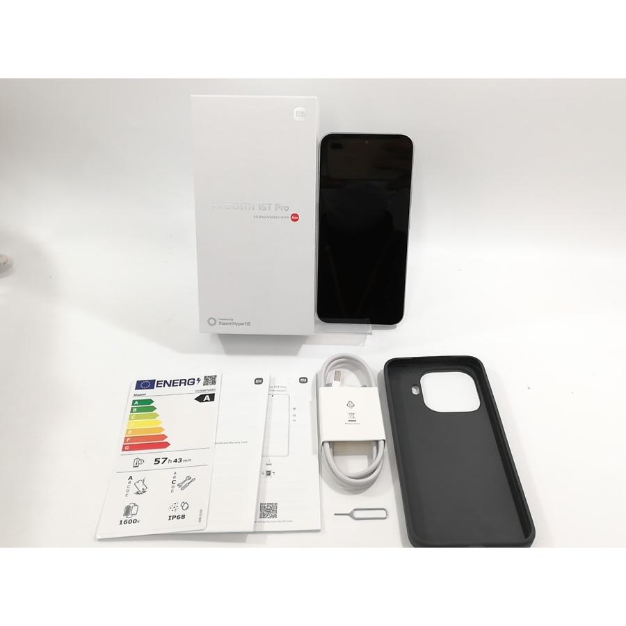 中古】Xiaomi 海外版 【SIMフリー】 Xiaomi 15T Pro グレー 12GB 512GB