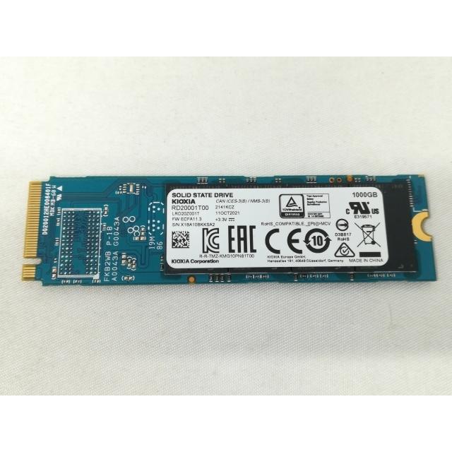 中古】KIOXIA EXCERIA PLUS G2 NVMe SSD(SSD-CK1.0N3PG2/N) 1TB/M.2