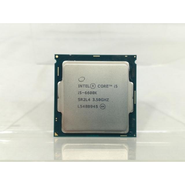中古】Intel Core i5-6600K (3.5GHz/TB:3.9GHz/SR2L4) bulk LGA1151/4C 